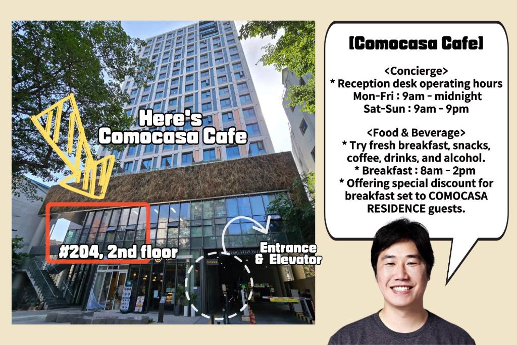 Seoul COMOCASA Full Option Residence