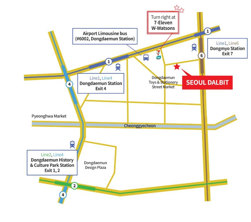 Seoul Dalbit Dongdaemun Guesthouse Seoul Dalbit Dongdaemun Guesthouse